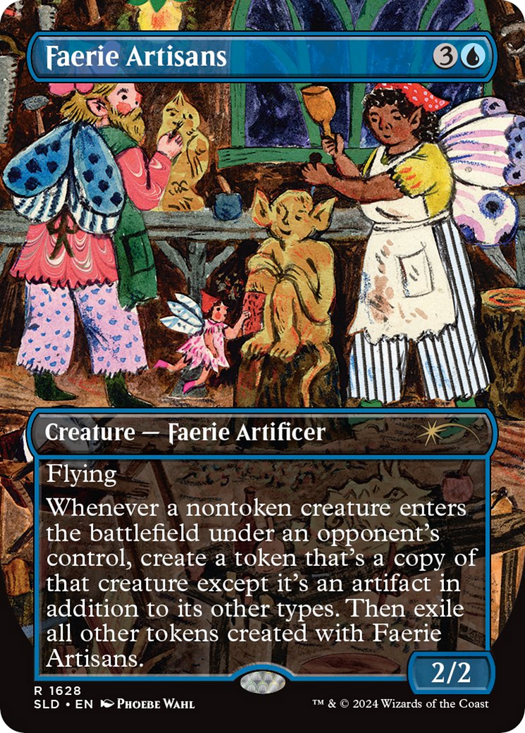 Faerie Artisans (Rainbow Foil) [Secret Lair Drop Series] | Gear Gaming Bentonville