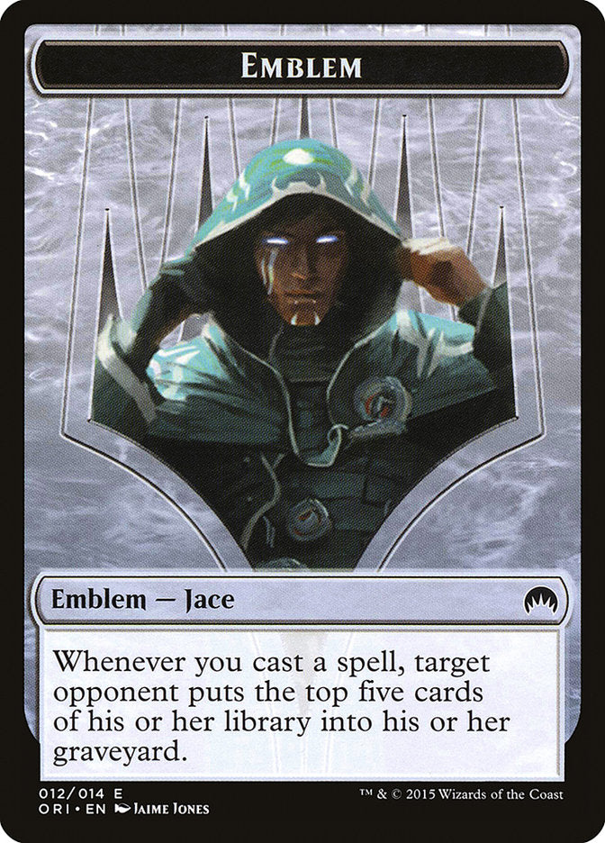 Jace, Telepath Unbound Emblem [Magic Origins Tokens] | Gear Gaming Bentonville