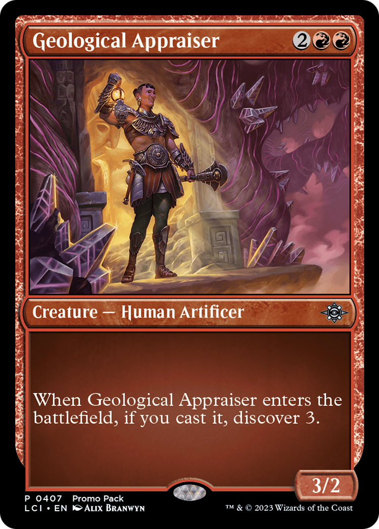 Geological Appraiser [The Lost Caverns of Ixalan Promos] | Gear Gaming Bentonville