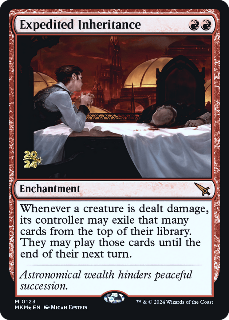 Expedited Inheritance [Murders at Karlov Manor Prerelease Promos] | Gear Gaming Bentonville