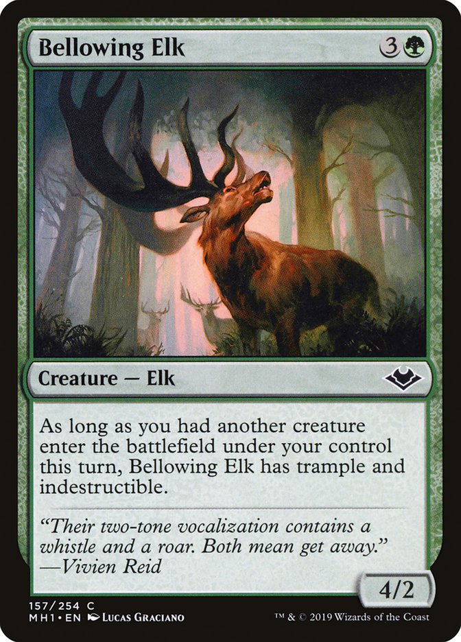 Bellowing Elk [Modern Horizons] | Gear Gaming Bentonville