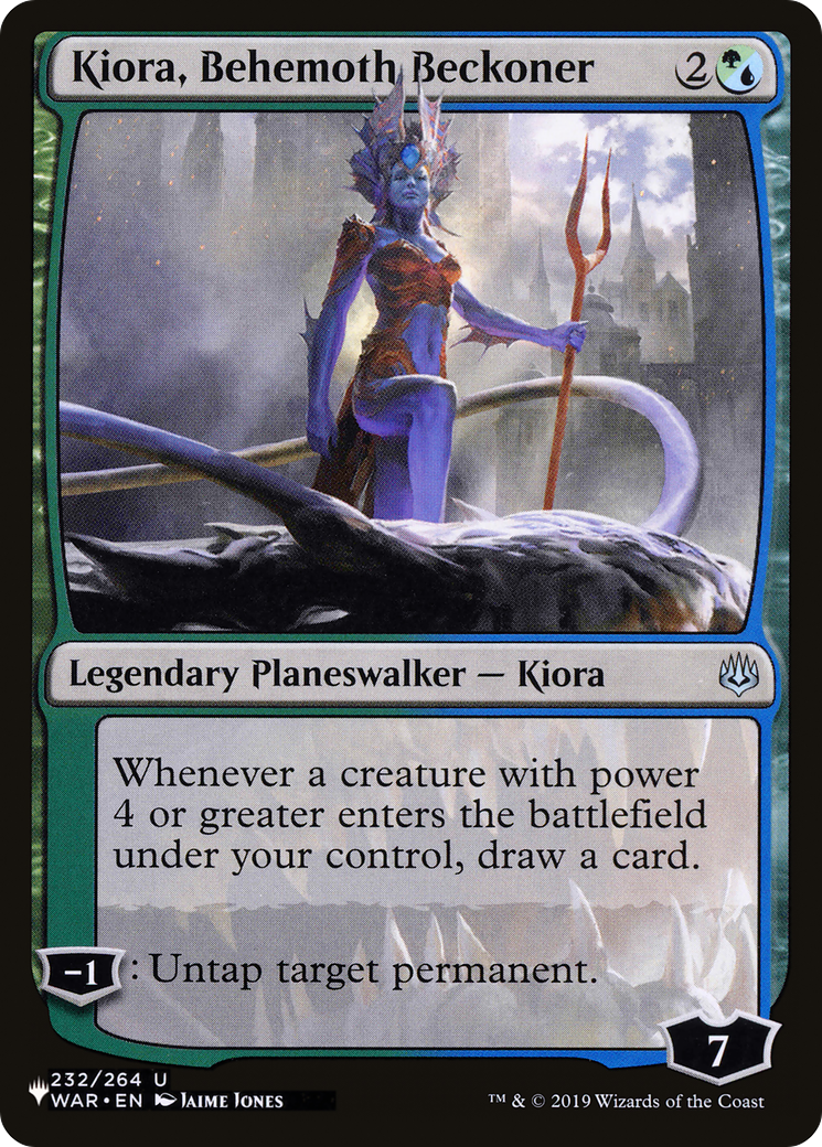 Kiora, Behemoth Beckoner [The List Reprints] | Gear Gaming Bentonville