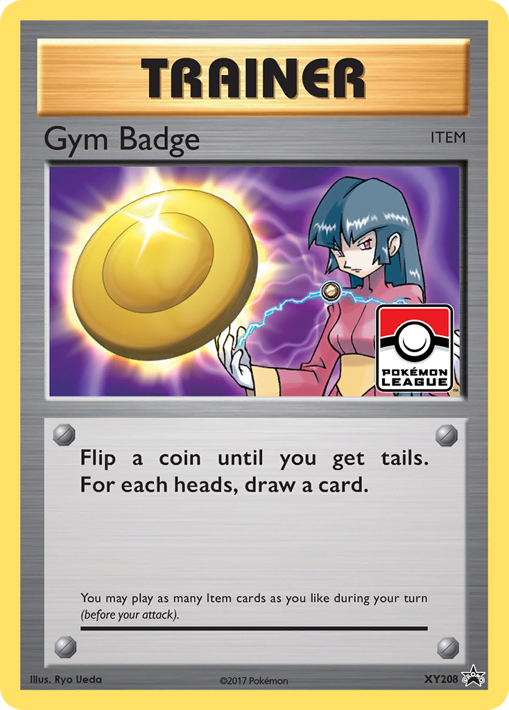 Gym Badge (XY208) (Sabrina) [XY: Black Star Promos] | Gear Gaming Bentonville
