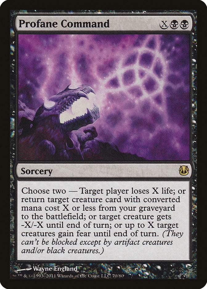 Profane Command [Duel Decks: Ajani vs. Nicol Bolas] | Gear Gaming Bentonville