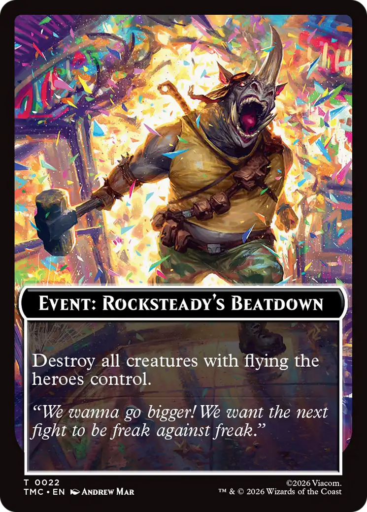 Event: Rocksteady's Beatdown [Teenage Mutant Ninja Turtles Commander Tokens] | Gear Gaming Bentonville