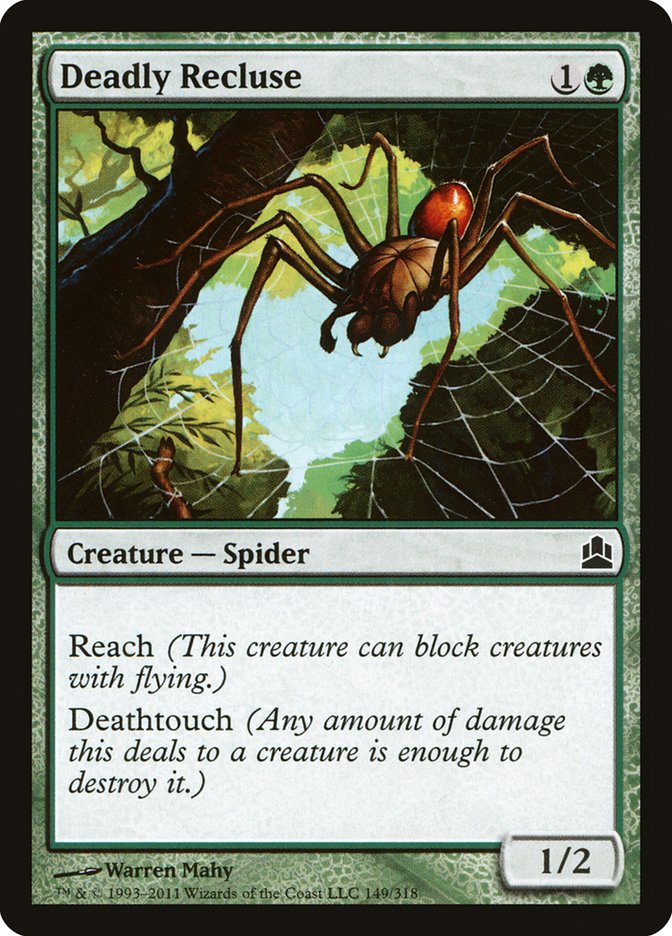 Deadly Recluse [Commander 2011] | Gear Gaming Bentonville