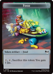 Ninja // Food Double-Sided Token [Teenage Mutant Ninja Turtles Tokens] | Gear Gaming Bentonville