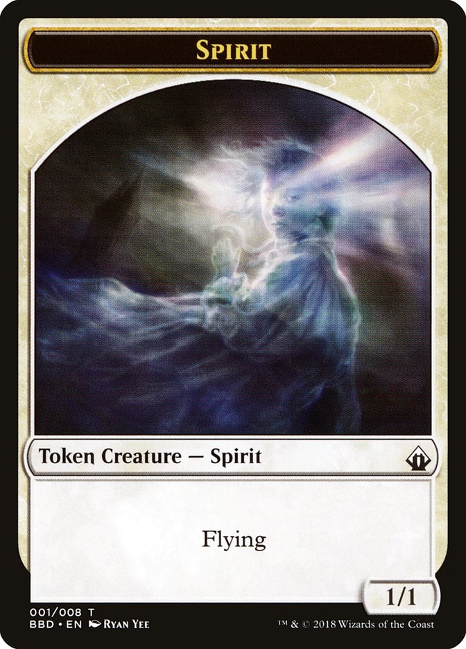 Spirit Token [Battlebond Tokens] | Gear Gaming Bentonville