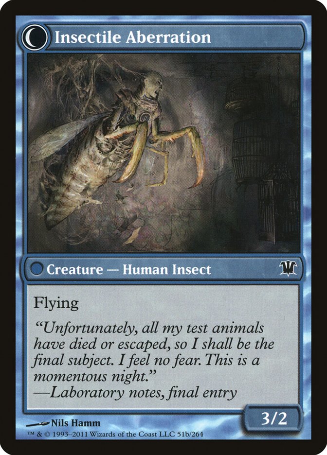 Delver of Secrets // Insectile Aberration [Innistrad] | Gear Gaming Bentonville