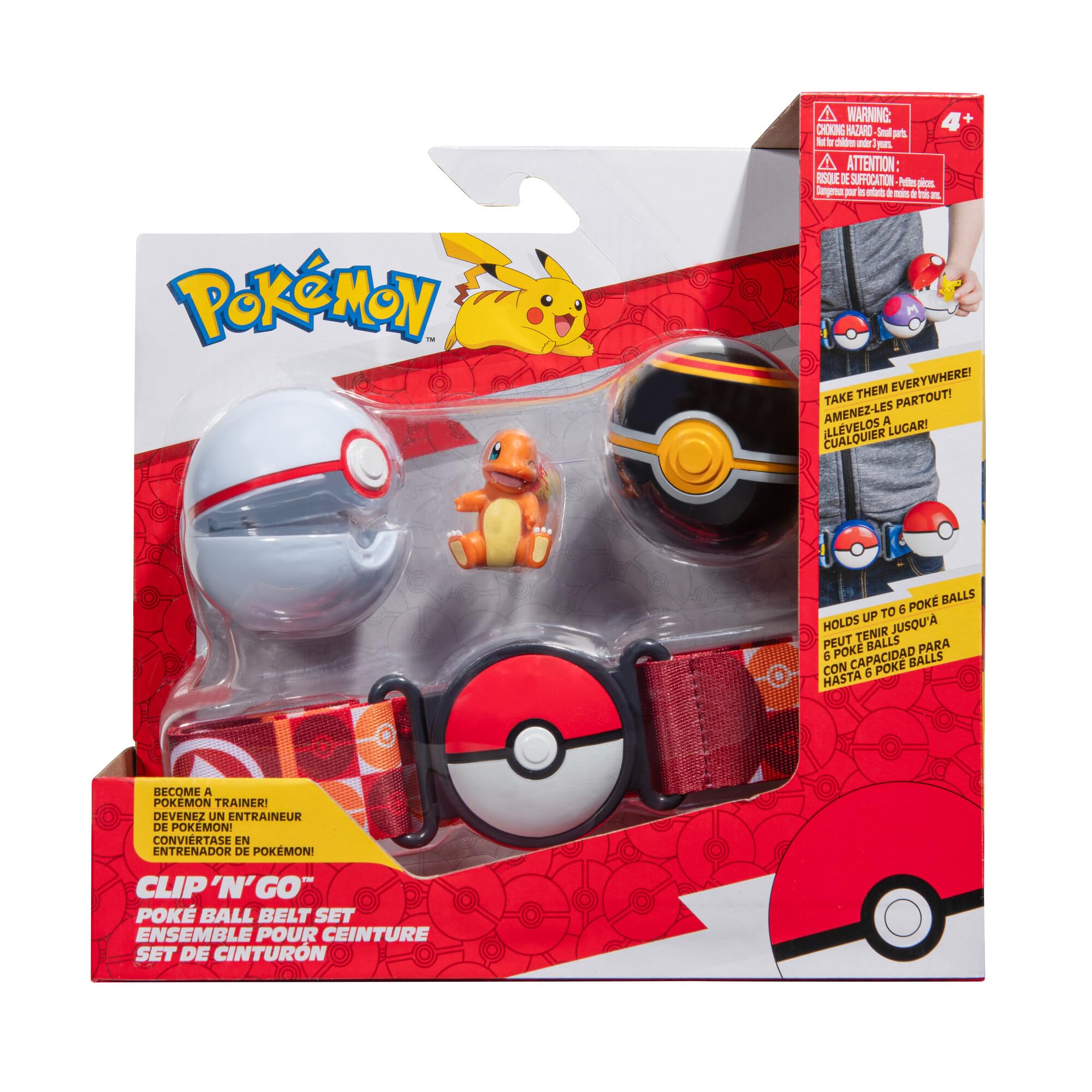 Pokemon Clip N' Go Poke Belt: Charmander | Gear Gaming Bentonville