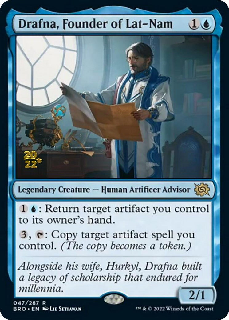 Drafna, Founder of Lat-Nam [The Brothers' War Prerelease Promos] | Gear Gaming Bentonville