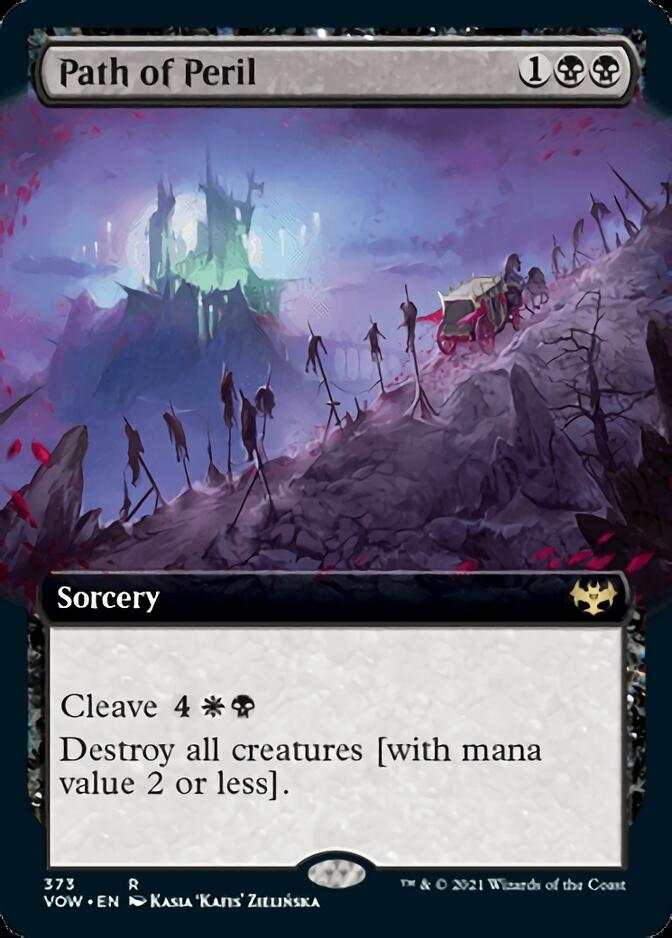 Path of Peril (Extended Art) [Innistrad: Crimson Vow] | Gear Gaming Bentonville