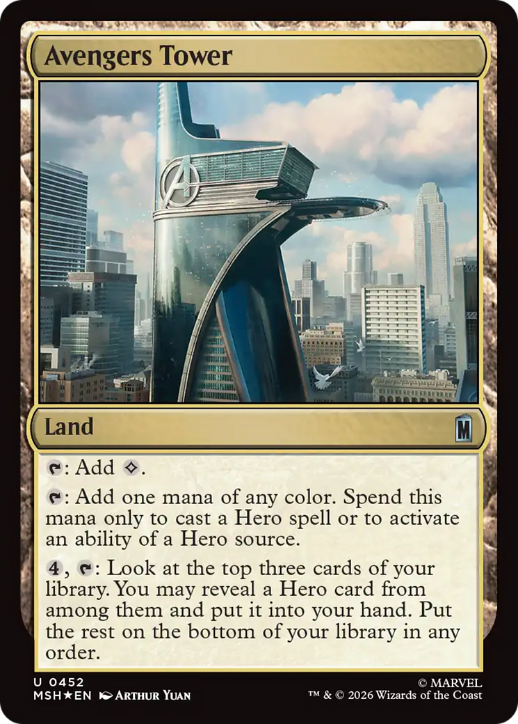 Avengers Tower (Surge Foil) [Marvel Super Heroes] | Gear Gaming Bentonville