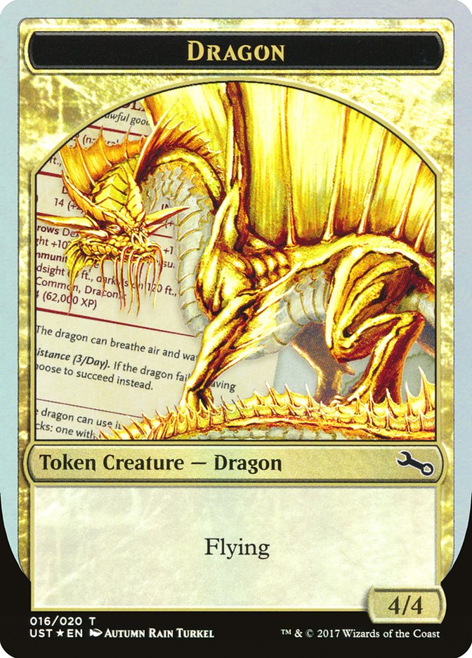 Dragon Token [Unstable Tokens] | Gear Gaming Bentonville