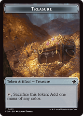 Food // Treasure Double-Sided Token [Foundations Tokens] | Gear Gaming Bentonville