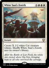 White Sun's Zenith [Phyrexia: All Will Be One Commander] | Gear Gaming Bentonville