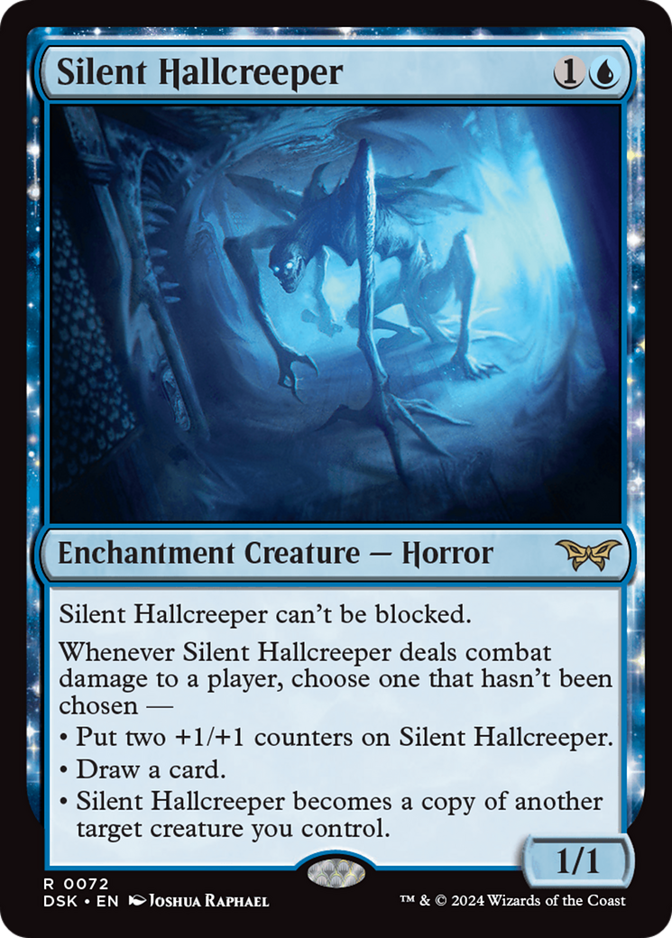 Silent Hallcreeper [Duskmourn: House of Horror] | Gear Gaming Bentonville