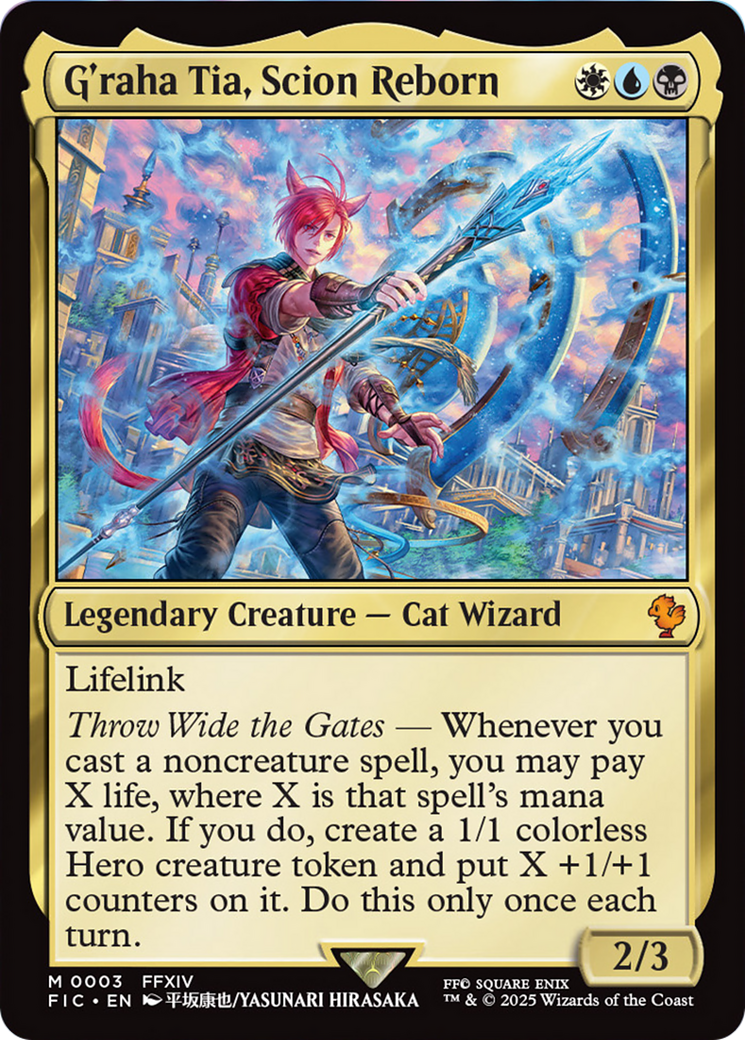 G'raha Tia, Scion Reborn [FINAL FANTASY Commander] | Gear Gaming Bentonville