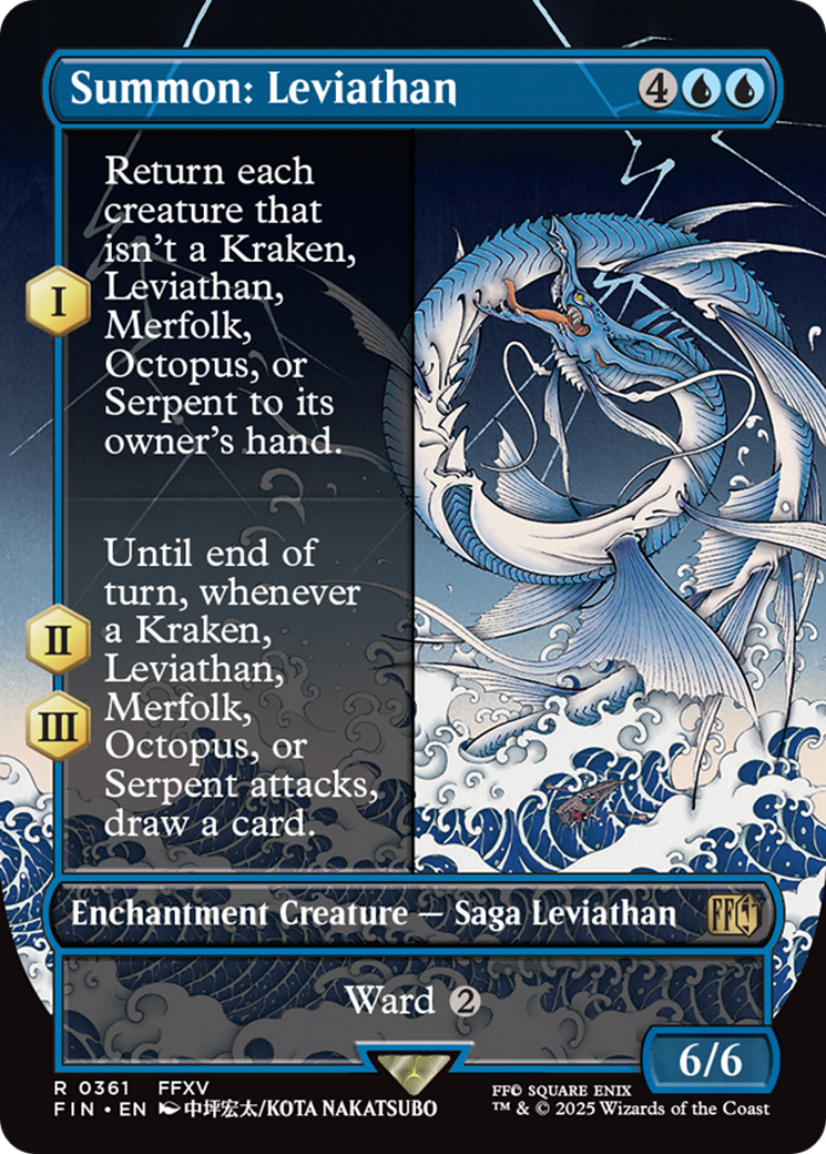 Summon: Leviathan (Borderless) [FINAL FANTASY] | Gear Gaming Bentonville
