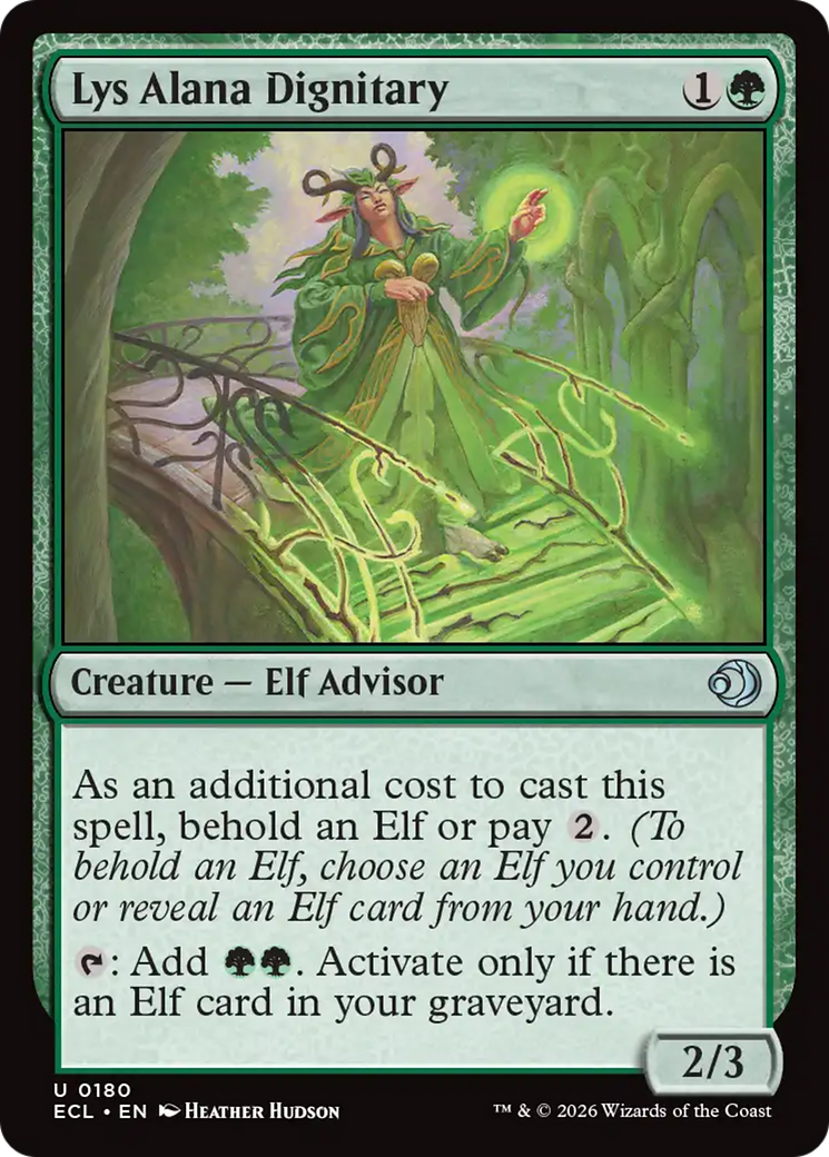 Lys Alana Dignitary [Lorwyn Eclipsed] | Gear Gaming Bentonville