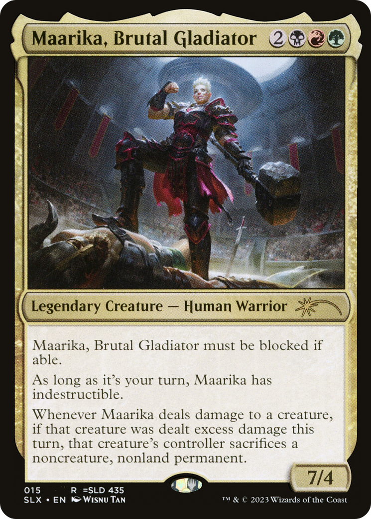Maarika, Brutal Gladiator [Secret Lair: Universes Within] | Gear Gaming Bentonville