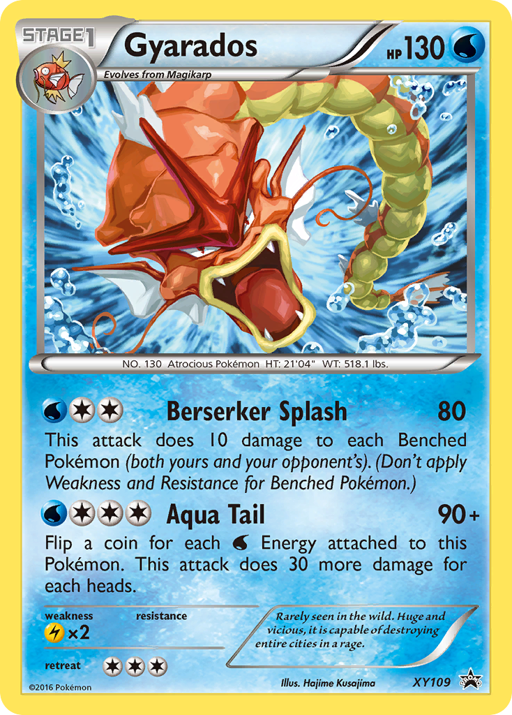 Gyarados (XY109) [XY: Black Star Promos] | Gear Gaming Bentonville