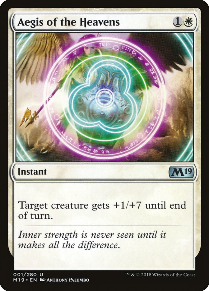 Aegis of the Heavens [Core Set 2019] | Gear Gaming Bentonville