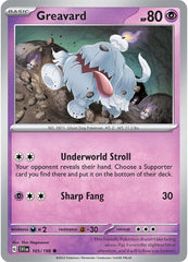 Greavard (105/198) [Scarlet & Violet: Base Set] | Gear Gaming Bentonville