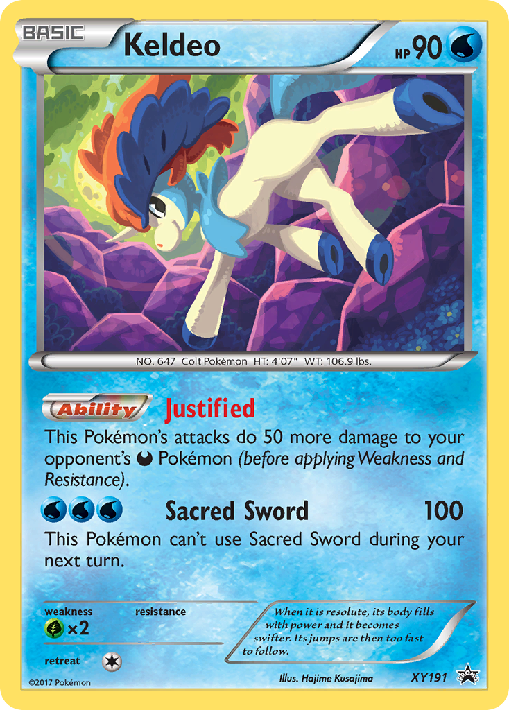 Keldeo (XY191) [XY: Black Star Promos] | Gear Gaming Bentonville