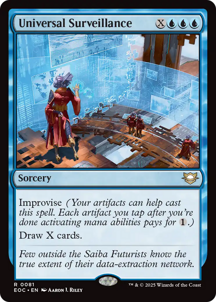 Universal Surveillance [Edge of Eternities Commander] | Gear Gaming Bentonville