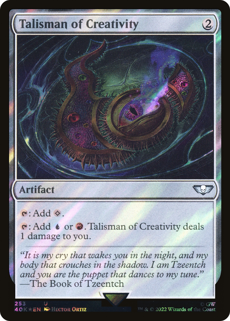 Talisman of Creativity (Surge Foil) [Marvel Super Heroes Commander] | Gear Gaming Bentonville