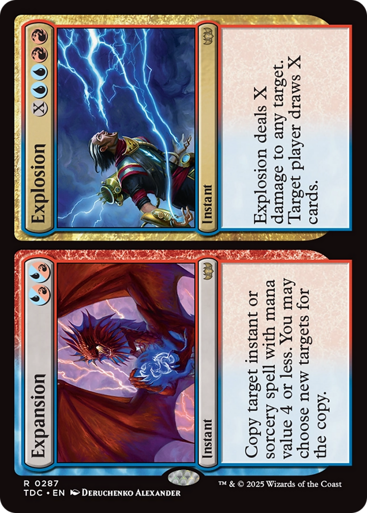 Expansion // Explosion [Tarkir: Dragonstorm Commander] | Gear Gaming Bentonville
