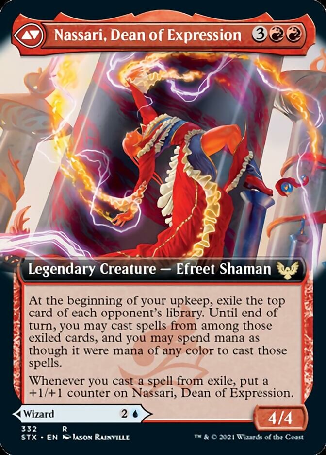 Uvilda, Dean of Perfection // Nassari, Dean of Expression (Extended Art) [Strixhaven: School of Mages] | Gear Gaming Bentonville