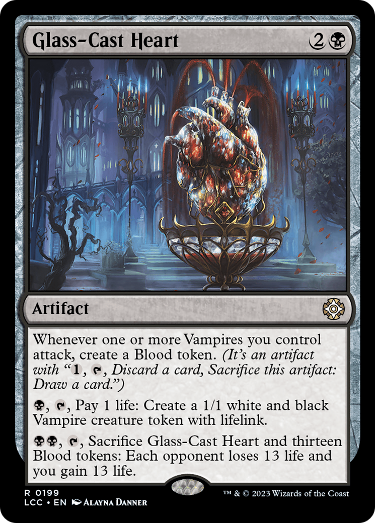 Glass-Cast Heart [The Lost Caverns of Ixalan Commander] | Gear Gaming Bentonville