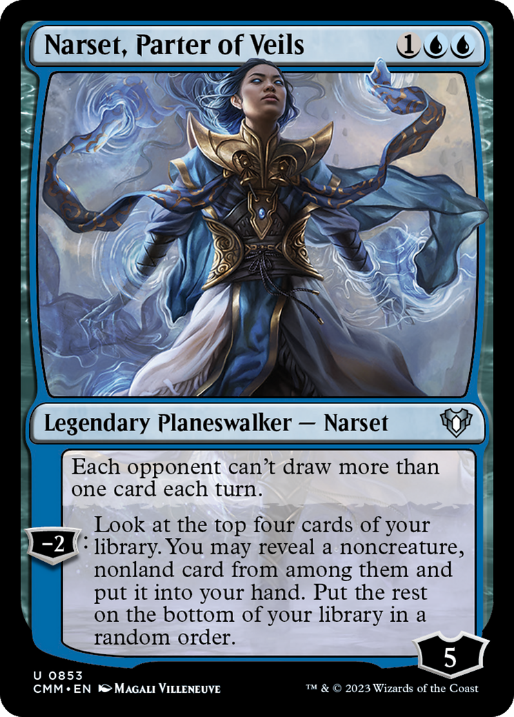 Narset, Parter of Veils [Commander Masters] | Gear Gaming Bentonville