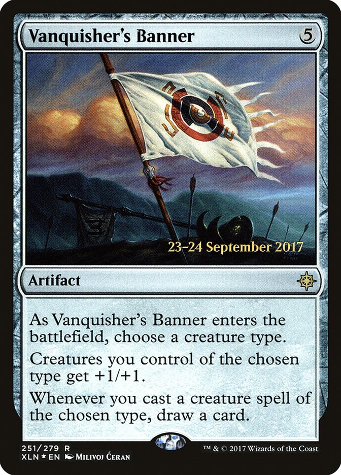 Vanquisher's Banner [Ixalan Prerelease Promos] | Gear Gaming Bentonville