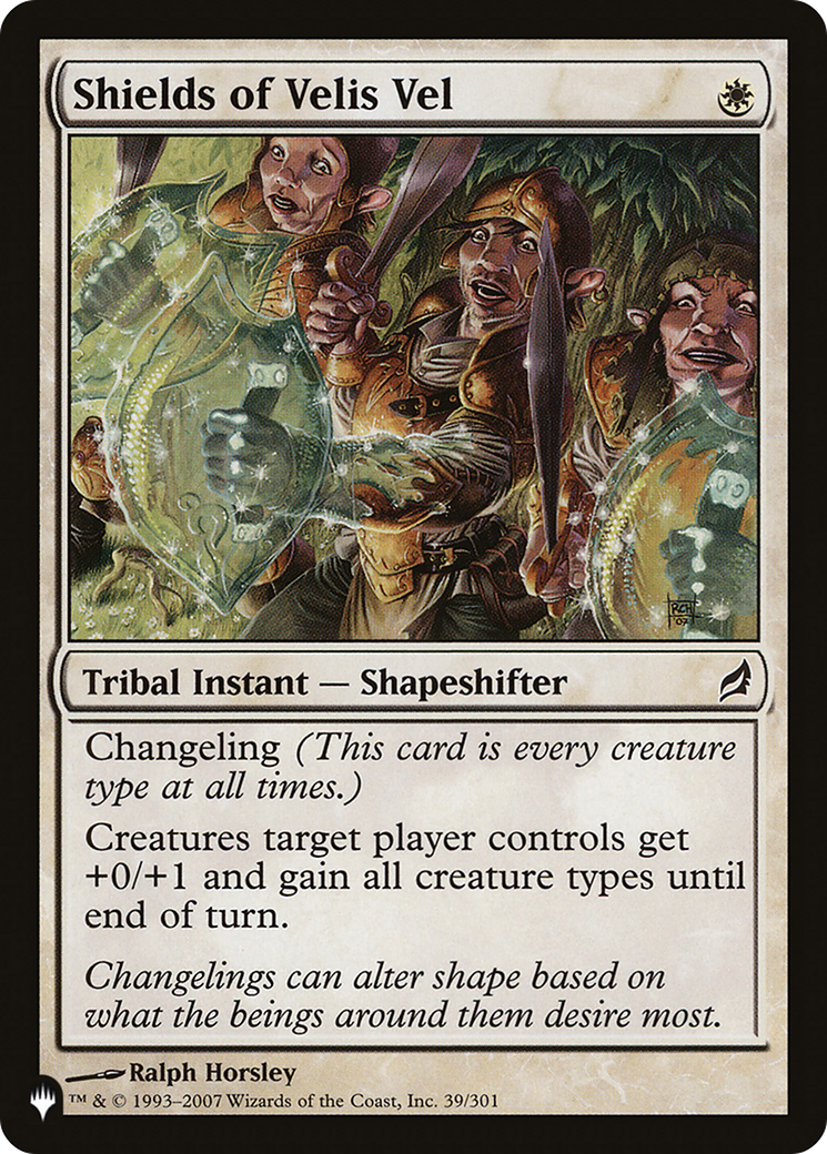 Shields of Velis Vel (LRW) [The List] | Gear Gaming Bentonville