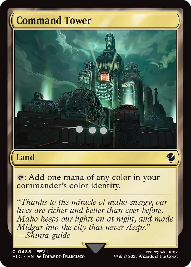 Command Tower (0485) [FINAL FANTASY Commander] | Gear Gaming Bentonville