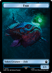 Fish // Treasure (0030) Double-Sided Token [Doctor Who Tokens] | Gear Gaming Bentonville