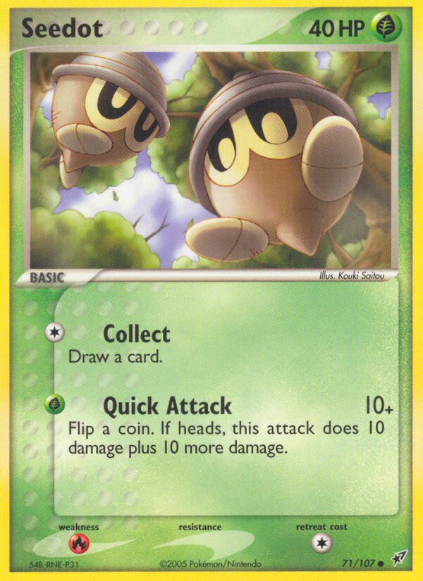 Seedot (71/107) [EX: Deoxys] | Gear Gaming Bentonville