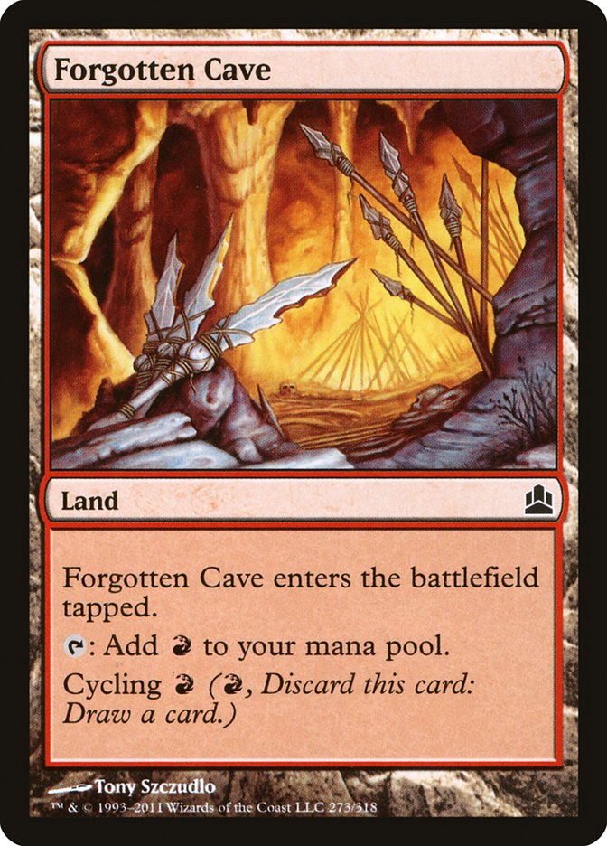 Forgotten Cave [Commander 2011] | Gear Gaming Bentonville