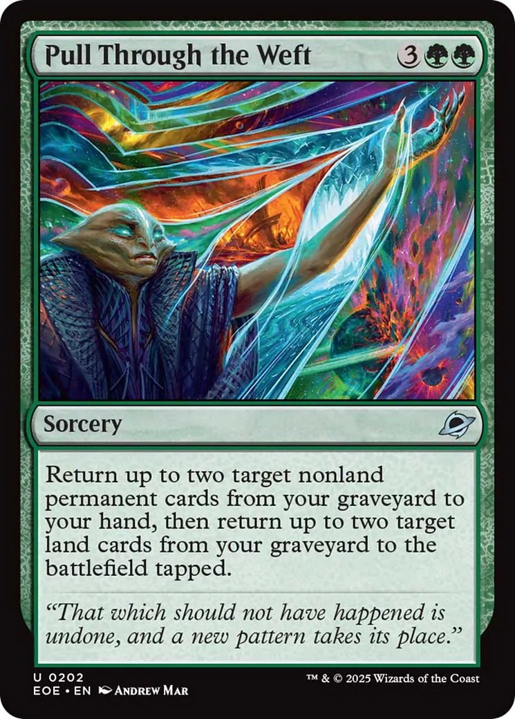 Pull Through the Weft [Edge of Eternities] | Gear Gaming Bentonville