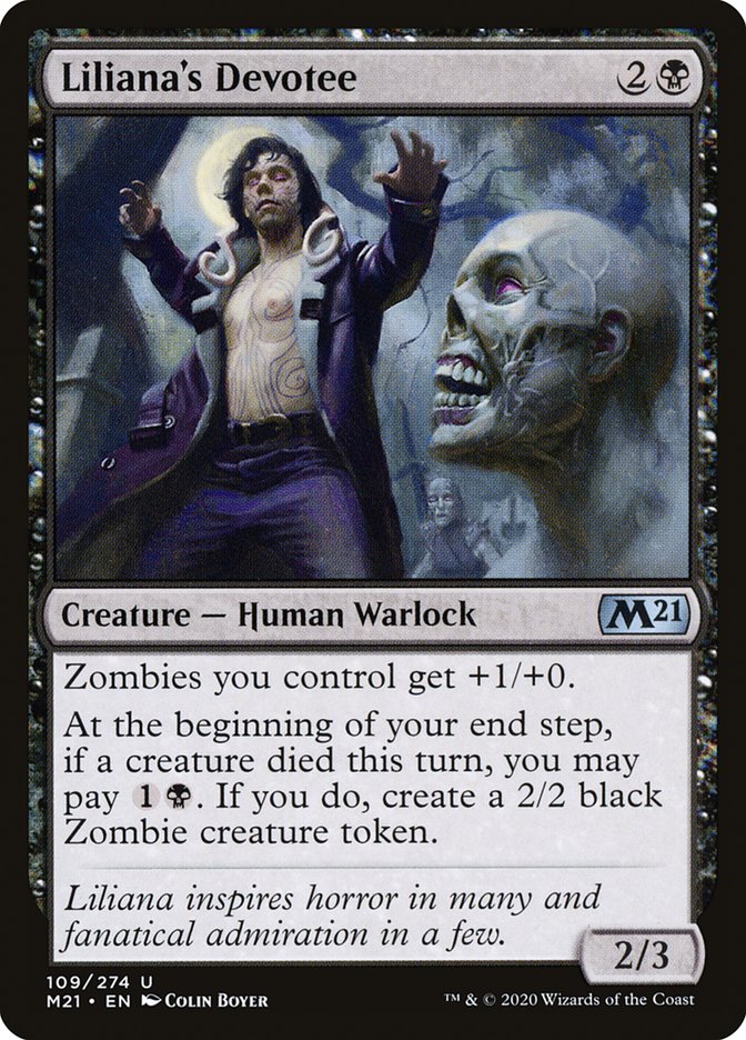 Liliana's Devotee [Core Set 2021] | Gear Gaming Bentonville