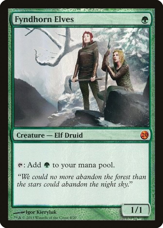 Fyndhorn Elves [From the Vault: Twenty] | Gear Gaming Bentonville