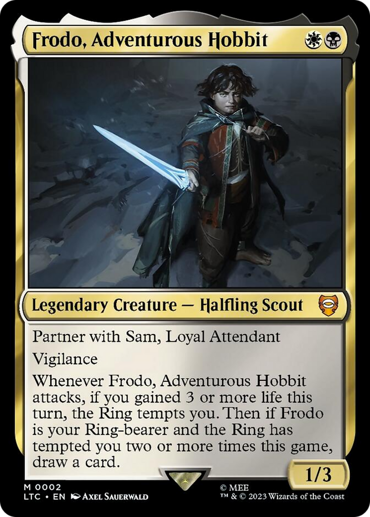 Frodo, Adventurous Hobbit [The Lord of the Rings: Tales of Middle-Earth Commander] | Gear Gaming Bentonville