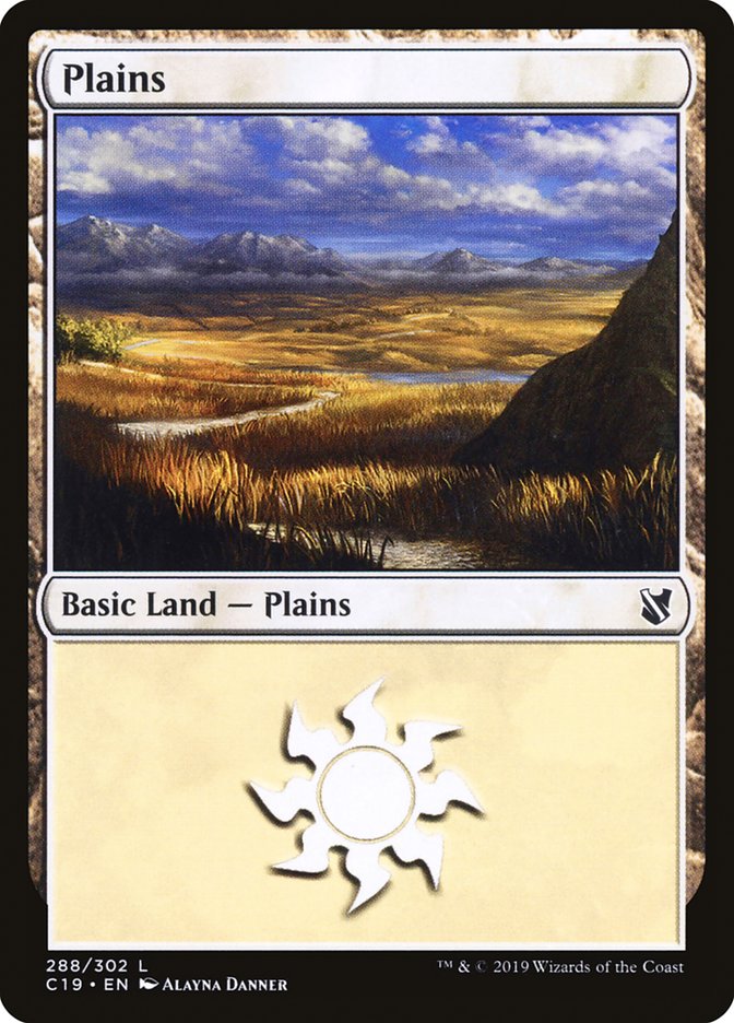 Plains (288) [Commander 2019] | Gear Gaming Bentonville