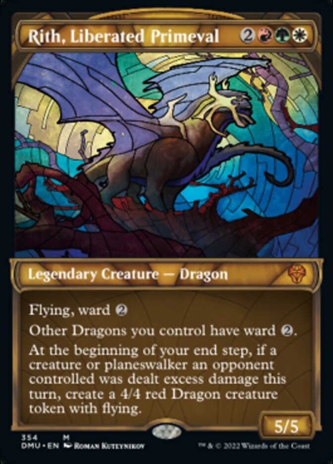 Rith, Liberated Primeval (Showcase Textured) [Dominaria United] | Gear Gaming Bentonville