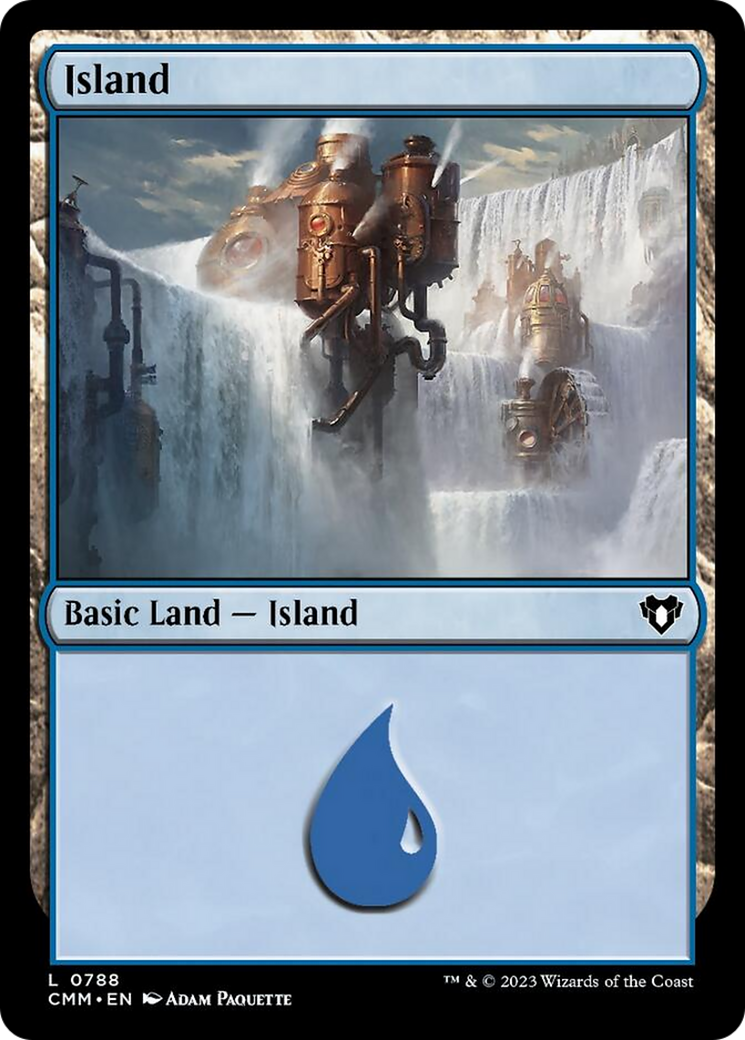 Island (788) [Commander Masters] | Gear Gaming Bentonville