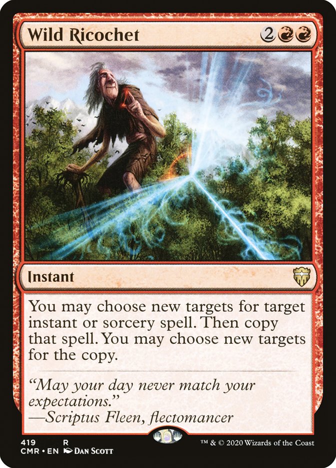 Wild Ricochet [Commander Legends] | Gear Gaming Bentonville