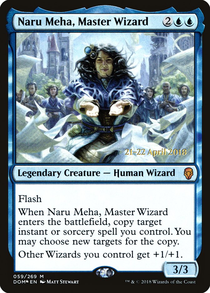 Naru Meha, Master Wizard [Dominaria Prerelease Promos] | Gear Gaming Bentonville